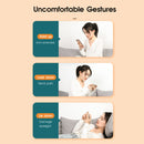 ROCK RPH0945 Adjustable 42 Degree Rotation ABS Stand Desktop Phone Tablet Holder (White)