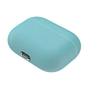 For AirPods Pro Solid Color Silicone Earphone Protective Case(Green)