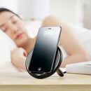 CX802 10W QI Dual-coil Wireless Fast Charging Charger, Compatible with Apple&Samsung&Huawei&for Xiaomi