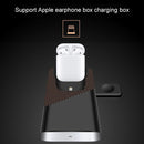 P8X QI Standard 3 in 1 Multifunctional Wireless Charger for iPhone / QI Phone & iWatch & AirPods