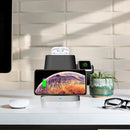 P8X QI Standard 3 in 1 Multifunctional Wireless Charger for iPhone / QI Phone & iWatch & AirPods