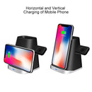 P8X QI Standard 3 in 1 Multifunctional Wireless Charger for iPhone / QI Phone & iWatch & AirPods