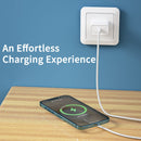 WIWU M5 15W QI Standard Magsafe Magnetic Fast Charging Wireless Charger for iPhone 12(White)