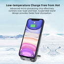 ROCK W30 15W Mobile Phone Wireless Charger Foldable Desktop Holder (Black)