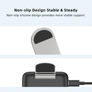 ROCK W30 15W Mobile Phone Wireless Charger Foldable Desktop Holder (Black)
