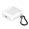 For AirPods 1 / 2 High Transparent TPU Earphone Protective Case with Hook(Transparent)