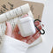 For AirPods 1 / 2 High Transparent TPU Earphone Protective Case with Hook(Transparent)