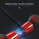 D01 Bluetooth 5.0 Hanging Neck Sports Wireless In-ear Bluetooth Earphone (Grey)