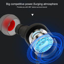 D01 Bluetooth 5.0 Hanging Neck Sports Wireless In-ear Bluetooth Earphone (Gold)