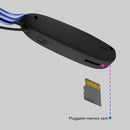 D01 Bluetooth 5.0 Hanging Neck Sports Wireless In-ear Bluetooth Earphone (Blue)