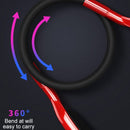 D01 Bluetooth 5.0 Hanging Neck Sports Wireless In-ear Bluetooth Earphone (Red)