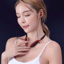 D01 Bluetooth 5.0 Hanging Neck Sports Wireless In-ear Bluetooth Earphone (Silver)