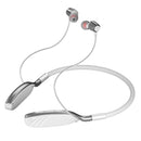 D01 Bluetooth 5.0 Hanging Neck Sports Wireless In-ear Bluetooth Earphone (Silver)