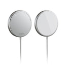WK OJD-63 15W Magnetic Wireless Charger for iPhone 12 Series Phones (White)