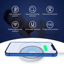 WK OJD-63 15W Magnetic Wireless Charger for iPhone 12 Series Phones (White)
