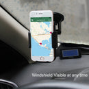 Universal Rotatable Adjustment Car Windshield Mobile Phone Holder with Suction Cup (Black)