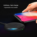 ANKER RAVPOWER RP-PC034 7.5W QI Fast Wireless Charger + QC 3.0 Adapter(Black)