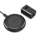ANKER RAVPOWER RP-PC034 7.5W QI Fast Wireless Charger + QC 3.0 Adapter(Black)