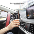 hoco CA46 Portable Car Central Console Metal Magnetic Holder(Black)