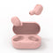 TWS-M1 TWS Bluetooth Earphone with Magnetic Charging Box, Support Memory Connection & Call & Battery Display Function(Pink)