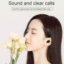 TWS-M1 TWS Bluetooth Earphone with Magnetic Charging Box, Support Memory Connection & Call & Battery Display Function(Pink)