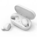 TWS-M1 TWS Bluetooth Earphone with Magnetic Charging Box, Support Memory Connection & Call & Battery Display Function(White)