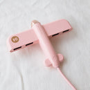 3life-308 5V 0.5A 4 USB Interfaces Air Force One Extender HUB Data Hub (Pink)
