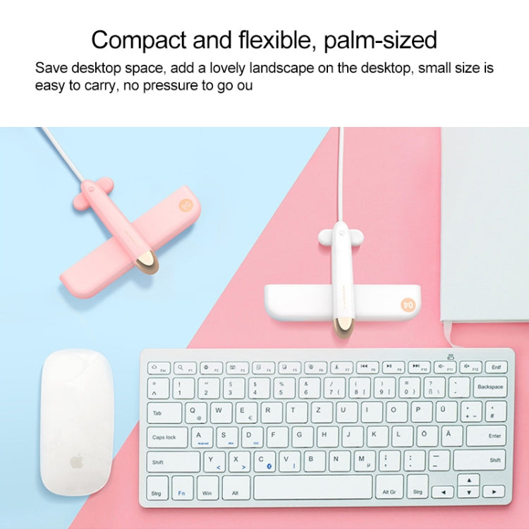 3life-308 5V 0.5A 4 USB Interfaces Air Force One Extender HUB Data Hub (Pink)