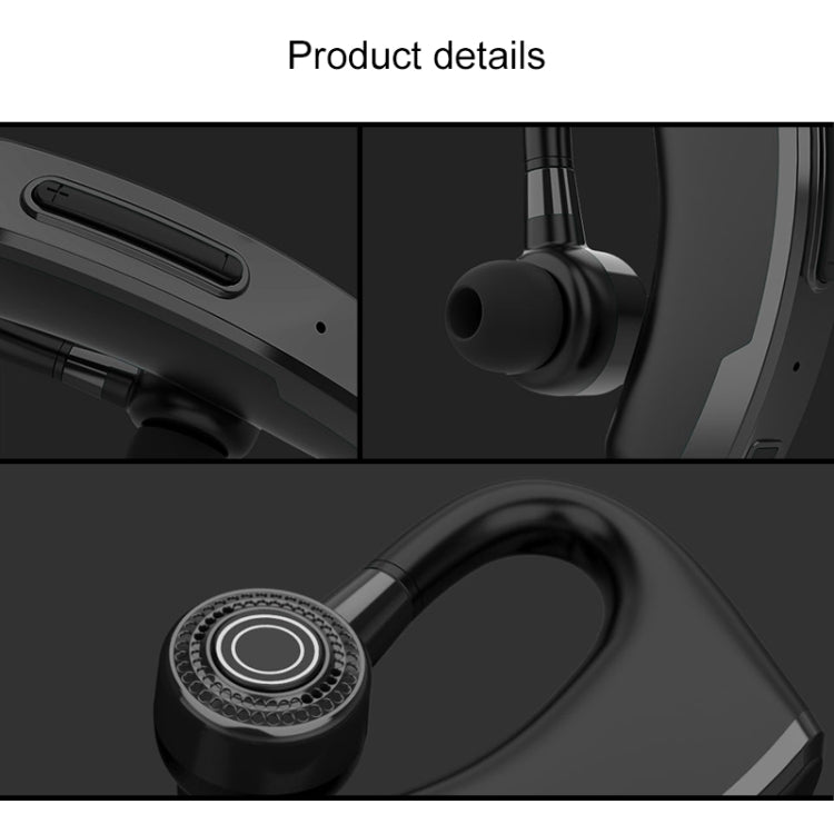 V10 Wireless Bluetooth V5.0 Waterproof Sport Headphone without Charging Box, Jerry Chip, 270 Degree Rotation Design, Support Intelligent Noise Cancelling(Red)