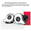 Sabbat E12 Portable In-ear Bluetooth V5.0 Earphone with Wireless Charging Box, Wireless Charging Model, For iPhone, Galaxy, Huawei, Xiaomi, HTC and Other Smartphones(Silver)