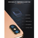 mocolo 0.15mm 9H 2.5D Round Edge Rear Camera Lens Tempered Glass Film for iPhone XS / X (Transparent)