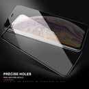 mocolo 0.33mm 9H 2.5D Silk Print Tempered Glass Film for iPhone XS / X (Black)