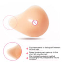 AS2 Spiral Shape Postoperative Rehabilitation Fake Breasts Silicone Breast Pad Nipple Cover 230g/Left