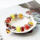 World Cup Spain Flag Souvenir Bracelets European and American Fashion Alloy Bracelet, Size: 20cm