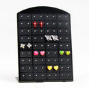 1x Plastic Display Rack Stand 36 Pairs Earrings Jewelry Show Case Organizer Hot