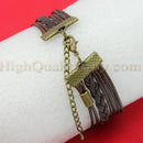 Leather Bracelets For Women Fashion Metal Bead  Bracelet Ladies Party Jewelry