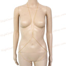 2x Full Body Jewelry Chain Harness Necklace Belt Bikini Chain Jewelry Decor
