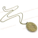 2pcs  Bouquet Necklace Fine Juewelry Fashion Bronze Color Chain Alloy Material
