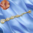 Sexy Belly Belly Piercing with Shining Crystal for Women Fashion Jewelry