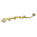 Sexy Belly Belly Piercing with Shining Crystal for Women Fashion Jewelry