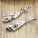 Female Jewelry Pendant Dangle-Earrings Dreambell Violet-Crystal Trendy Women