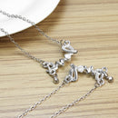 2x Letter Love Necklace Choker Letter Design Girls Baby Birthday Gifts Women