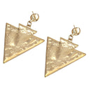 Fashion Women irregularity triangle earrings Drop Dangle Stud Earring Jewelry