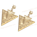 Fashion Women irregularity triangle earrings Drop Dangle Stud Earring Jewelry