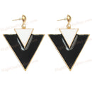 Fashion Women irregularity triangle earrings Drop Dangle Stud Earring Jewelry