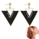 Fashion Women irregularity triangle earrings Drop Dangle Stud Earring Jewelry