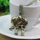 Necklace Jewelry Charm Pendant Animal Female Women Bronze Alloy