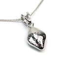 New Green Pendant Necklace Water Drop Teardrop Crystal Alloy Chain Jewel Pretty