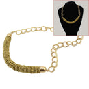 Choker Necklace Collar Thick Chain Women Jewelry Statement Golden Big-Chunky