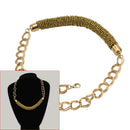 Choker Necklace Jewelry Collar Thick Chain Punk Statement Alloy Plastic Beads